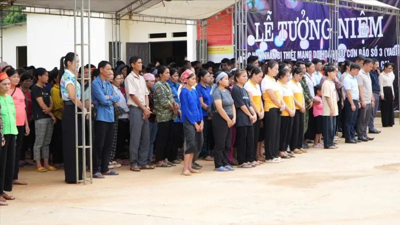 Lào Cai: Tưởng niệm các nạn nhân trận lũ quét kinh hoàng xảy ra tại Làng Nủ 