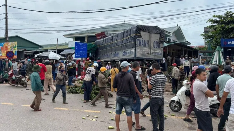 Hiện trường vụ tai nạn