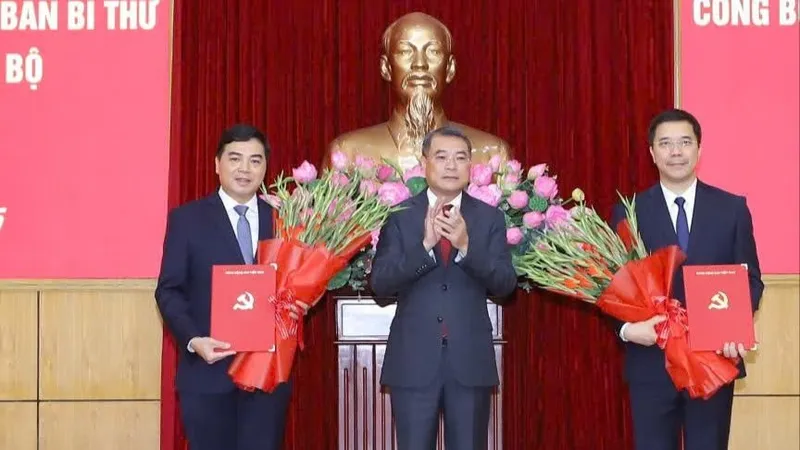 Phân công, chỉ định 2 Phó Bí thư Tỉnh ủy Thanh Hóa