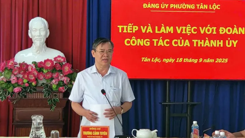 Khuyến cáo người dân hạn chế đào giếng, sử dụng nước ngầm ở cù lao Tân Lộc 