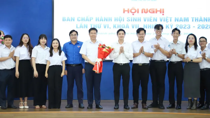 Đồng chí Nguyễn Đăng Khoa giữ chức Chủ tịch Hội Sinh viên Việt Nam TPHCM