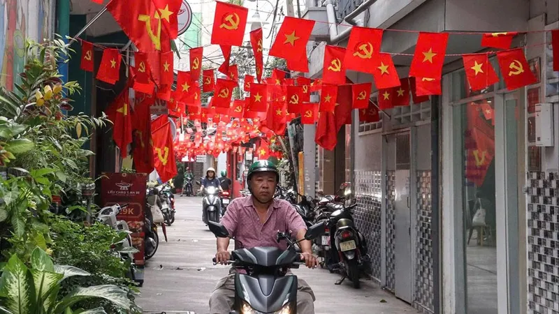 Rộn ràng mừng đại hội