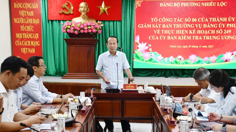Phường Nhiêu Lộc (TPHCM): Xin thêm biên chế cho bộ phận chuyên môn
