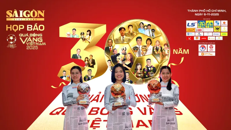 Khởi động Giải thưởng Quả bóng vàng Việt Nam 2025 - Kỷ niệm hành trình 30 năm tự hào