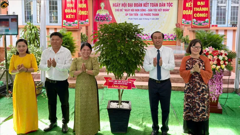 Ấp Tân Tiến (xã Phước Thành) ra mắt mô hình “Khu dân cư đoàn kết - Nghĩa tình - tự quản”