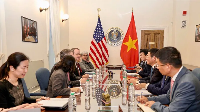 Việt Nam - Hoa Kỳ thúc đẩy tiến trình hoàn tất đàm phán thương mại đối ứng