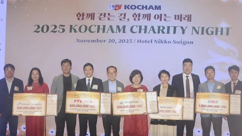 Đêm từ thiện Kocham 2025: Tiếp tục hành trình sẻ chia tại Việt Nam