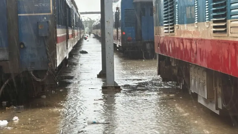 Ngành đường sắt hoàn vé cho 11.000 hành khách hủy chuyến do mưa lũ