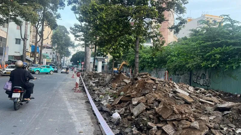Mở rộng đường Trần Bình Trọng, phường Vườn Lài