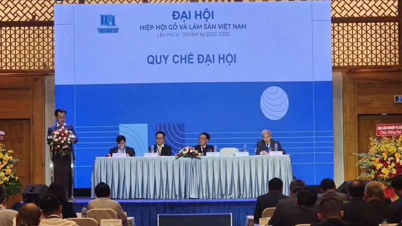 Ông Nguyễn Quốc Khanh được bầu làm Chủ tịch Hiệp hội Gỗ và Lâm sản Việt Nam nhiệm kỳ 2025 - 2030