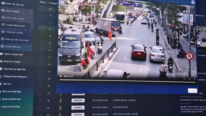 Công an Hà Nội chính thức vận hành hàng ngàn camera AI