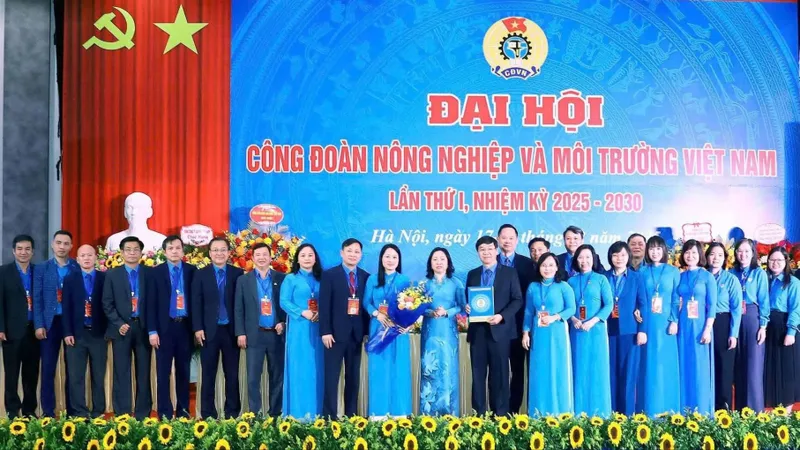 Đại hội Công đoàn Nông nghiệp và Môi trường nhiệm kỳ 2025-2030