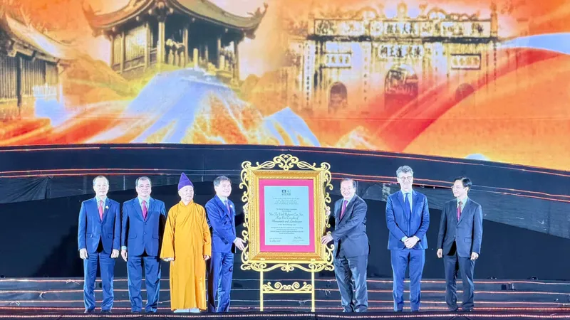 Quần thể Yên Tử - Vĩnh Nghiêm - Côn Sơn, Kiếp Bạc nhận bằng Di sản Văn hóa thế giới