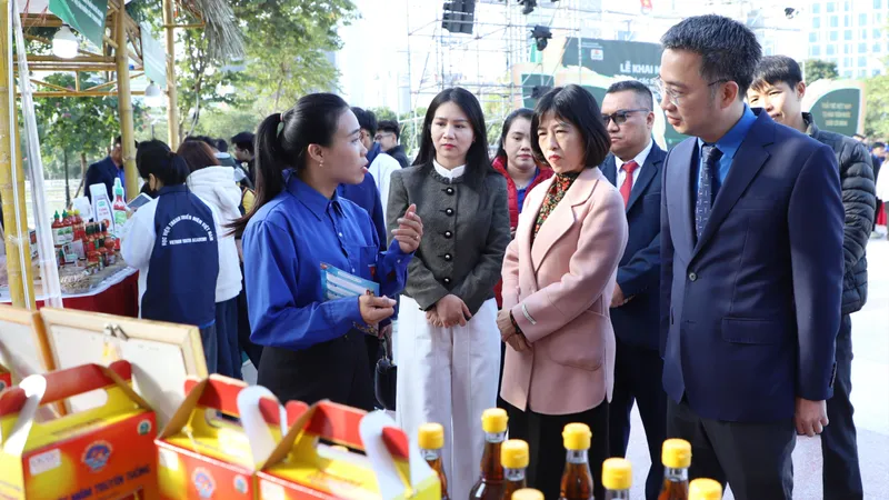 Tạo không gian quảng bá các sản phẩm khởi nghiệp của thanh niên
