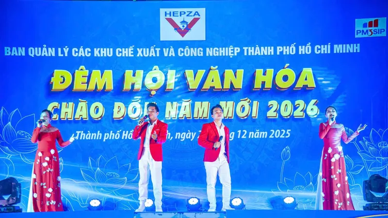 Sôi động chương trình Đêm hội văn hóa chào đón năm mới 2026