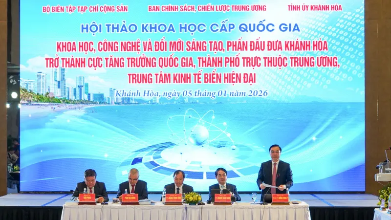 KH-CN và đổi mới sáng tạo là động lực quan trọng thúc đẩy Khánh Hòa phát triển 