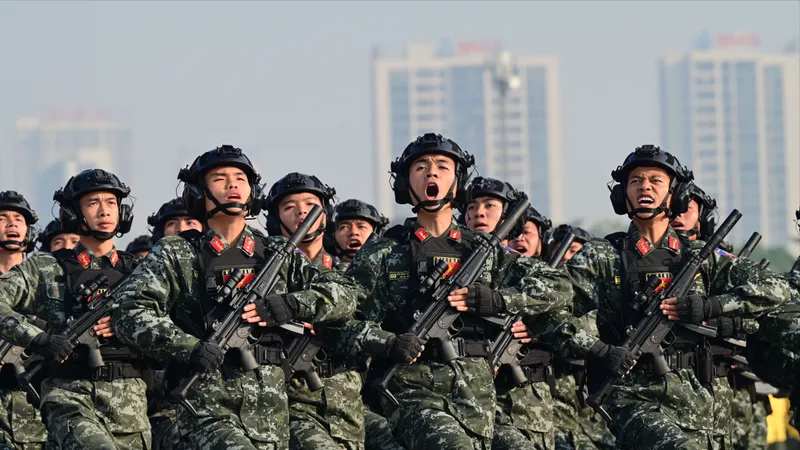 Tổng duyệt diễn tập phương án bảo vệ an ninh trật tự Đại hội Đảng lần thứ XIV