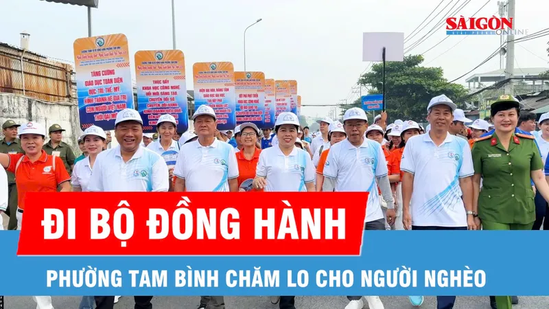 Phường Tam Bình: Đi bộ đồng hành, vận động hơn 5,5 tỷ đồng chăm lo người nghèo