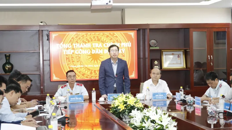 Thanh tra Chính phủ tiếp công dân tại TPHCM