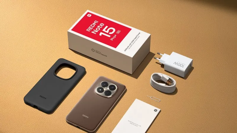 REDMI Note 15 Series với thiết kế hiện đại.