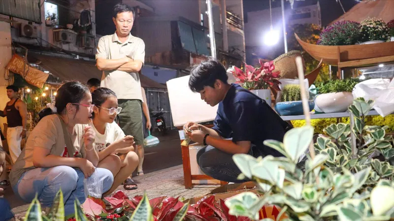 Khai mạc Hội hoa xuân phường Phú Thạnh, TPHCM