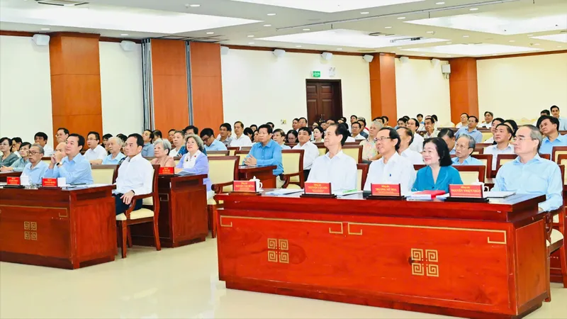 TPHCM: Gần 94.940 cán bộ, đảng viên dự hội nghị toàn quốc quán triệt và triển khai thực hiện Nghị quyết Đại hội XIV