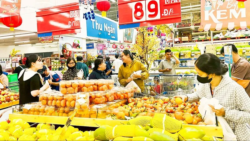 Giá hàng hóa dịp tết không biến động