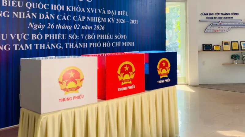 TPHCM: Sẵn sàng tại khu vực bầu cử sớm