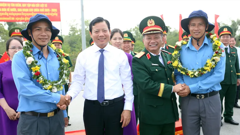 Tây Ninh: Xuất quân tìm kiếm, quy tập hài cốt liệt sĩ Việt Nam hy sinh tại Campuchia