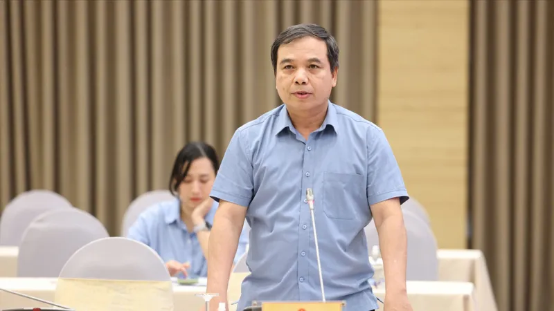 Bộ trưởng, Chủ nhiệm Văn phòng Chính phủ Trần Văn Sơn, Người phát ngôn của Chính phủ. Ảnh: QUANG PHÚC