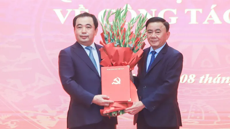 Đồng chí Trần Đức Thắng giữ chức Bí thư Thành ủy Hà Nội