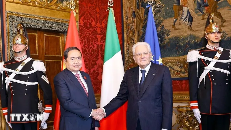Việt Nam - Italy nhất trí tăng cường ủng hộ lẫn nhau tại các tổ chức quốc tế