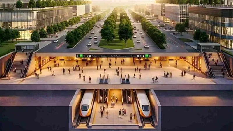 Ngày mai 29-4, khởi công tuyến metro Bến Thành - Thủ Thiêm dài 6km, qua 6 ga