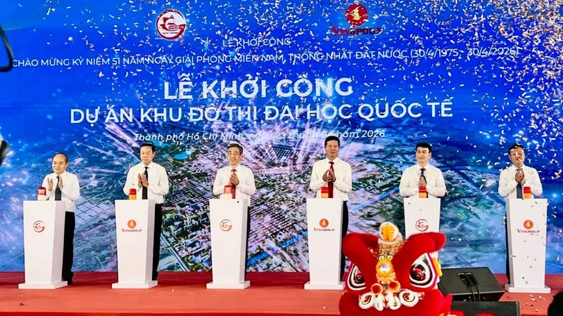 Khởi công Khu đô thị Đại học Quốc tế 880ha tại TPHCM, hướng tới “thành phố công viên tri thức”