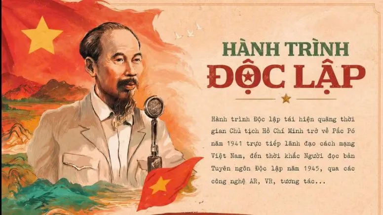 Giải “Sản phẩm số sáng tạo” cho tác phẩm “Hành trình Độc lập”