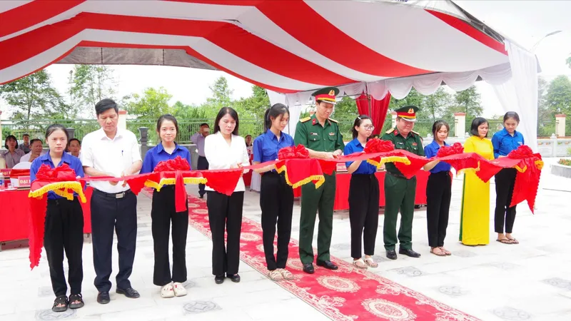 Khánh thành công trình tu bổ, tôn tạo Nghĩa trang Liệt sĩ Vĩnh Linh