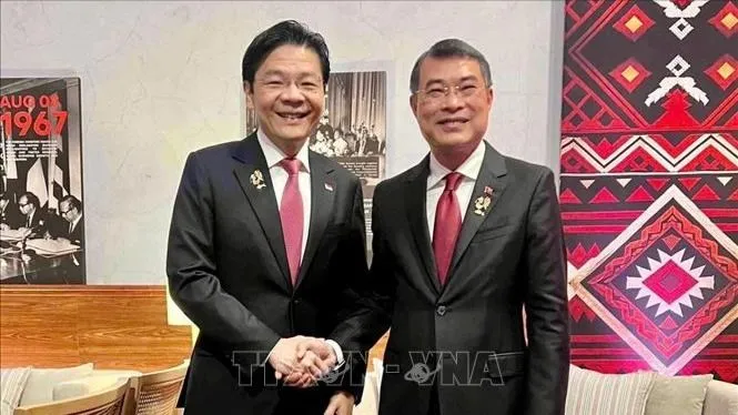 Thủ tướng Lê Minh Hưng tiếp lãnh đạo Singapore, Thái Lan và Indonesia