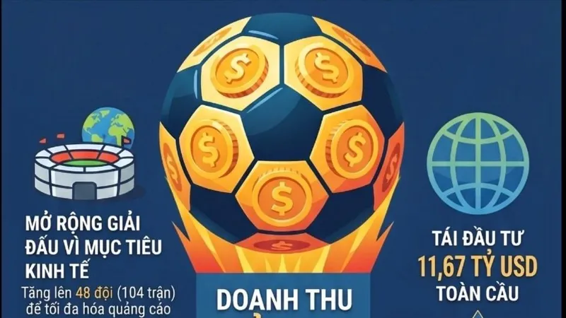 World Cup 2026: “Mỏ vàng” của FIFA