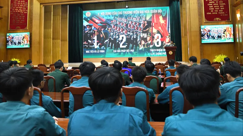 Quân khu 7 khai mạc Hội thi báo cáo viên giỏi năm 2026