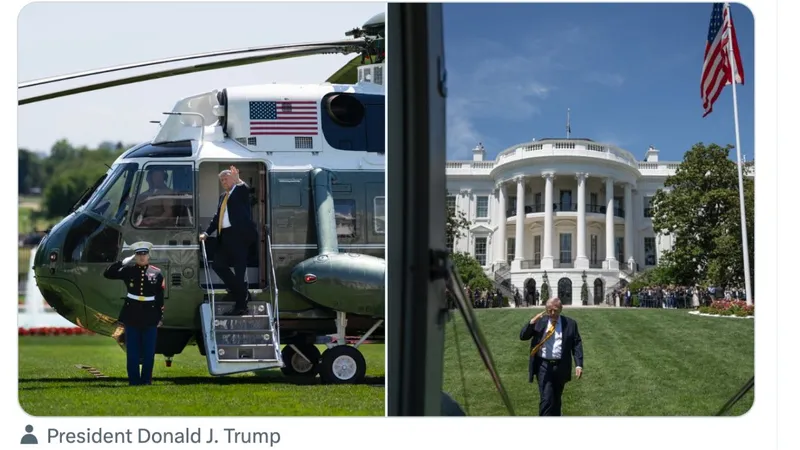 Tổng thống Mỹ Donald Trump lên đường công du Trung Quốc