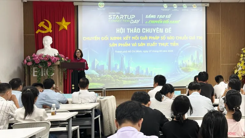Chuyển đổi xanh, đưa giải pháp số vào chuỗi giá trị sản phẩm