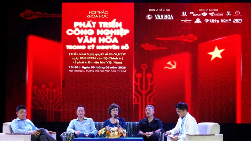 Hội thảo khoa học “Phát triển công nghiệp văn hóa trong kỷ nguyên số” 