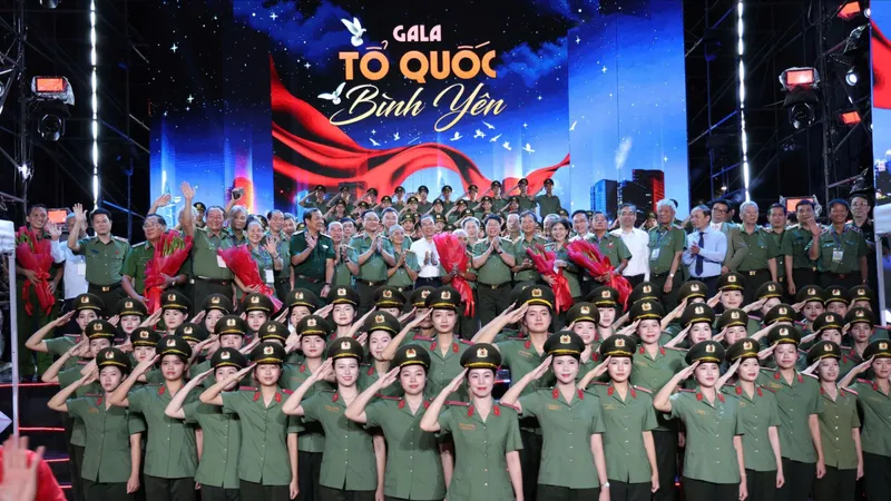 "Tổ quốc bình yên” - bản trường ca nghệ thuật về lực lượng An ninh nhân dân