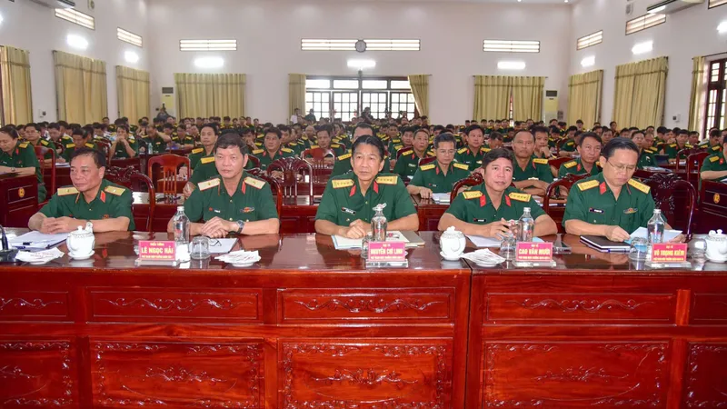 Các đại biểu tham dự hội nghị tập huấn