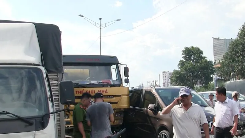 Hiện trường vụ tai nạn