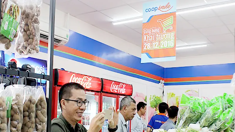 Co.op Smile là mô hình cửa hàng tạp hóa hiện đại