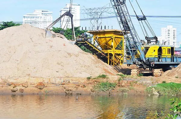 Giá cát xây dựng tăng liên tục​