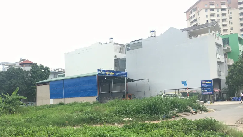 Khu An Phú - An Khánh vẫn còn nhiều nền đất trống