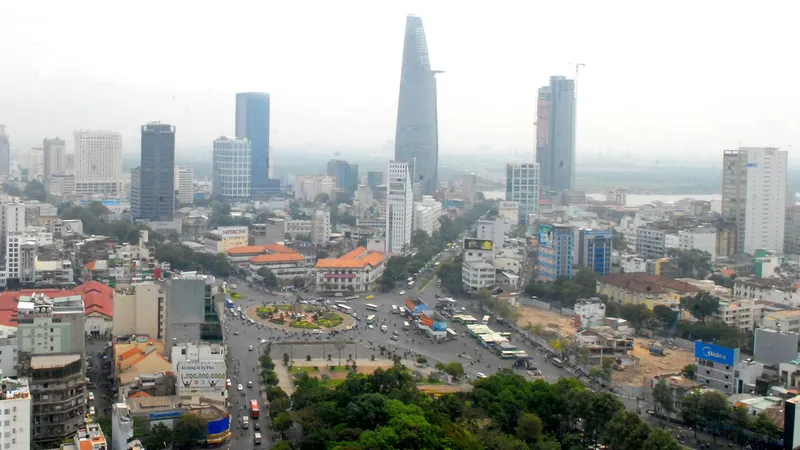 Một góc TPHCM văn minh, hiện đại. Ảnh: Cao Thăng
