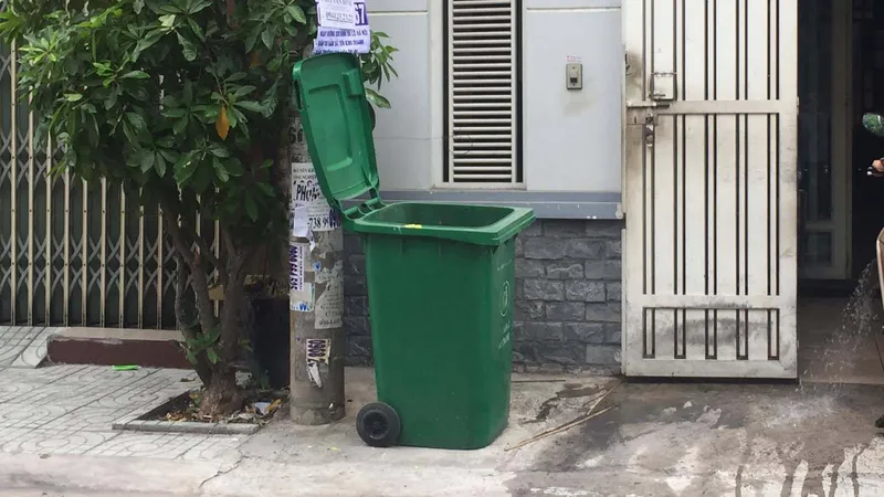 Khu vực nơi người đàn ông phát hiện sự việc